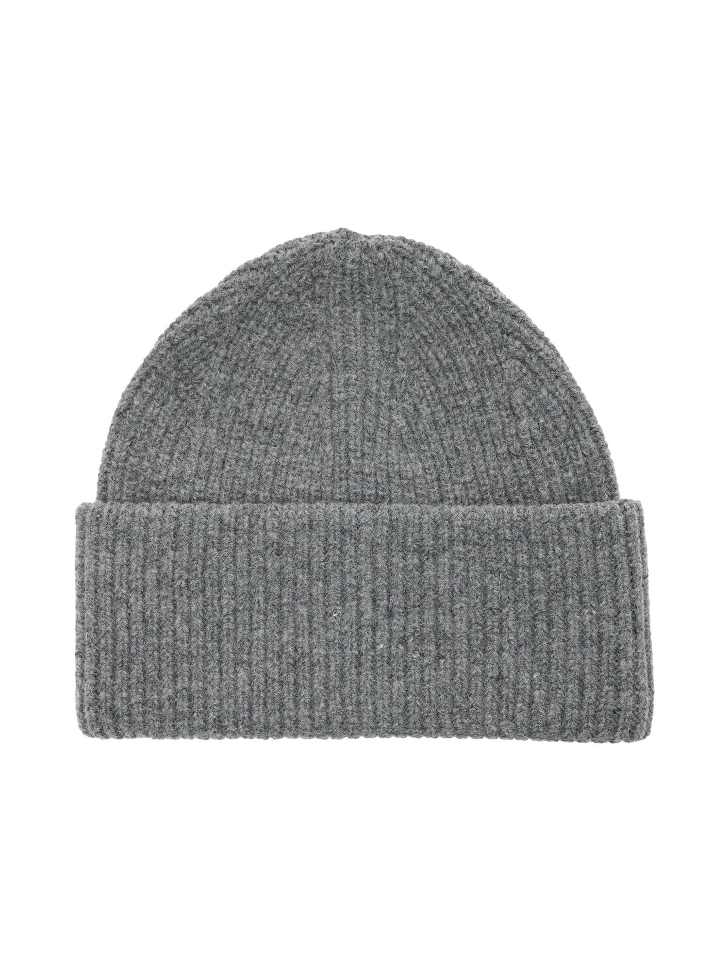 SLFMARY KNIT BEANIE Grå