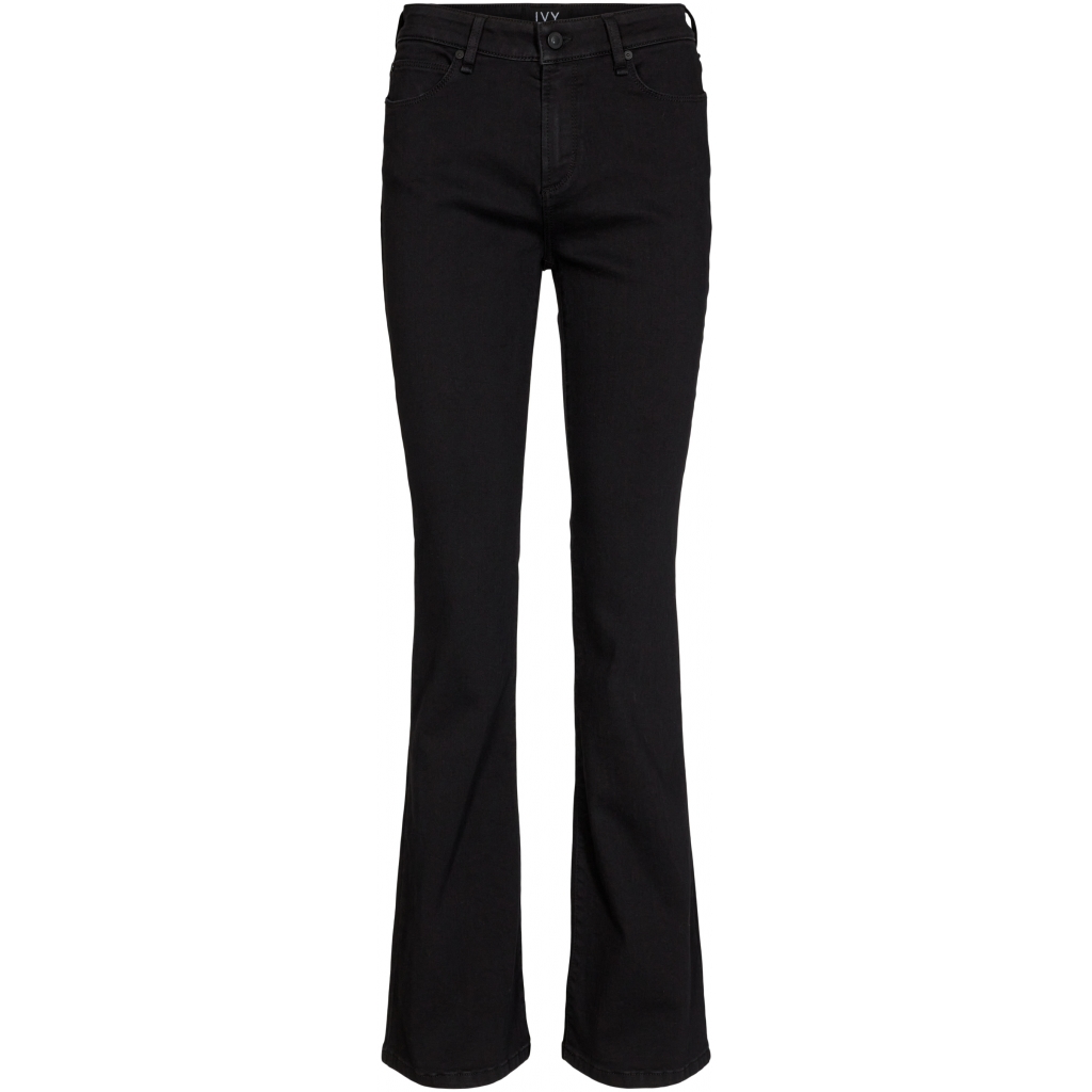 Tara Flare jeans Svart