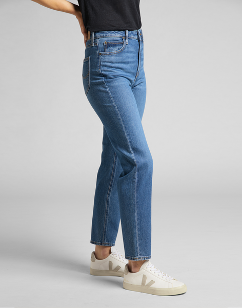 Carol WORN IRIS Medium Blue Denim