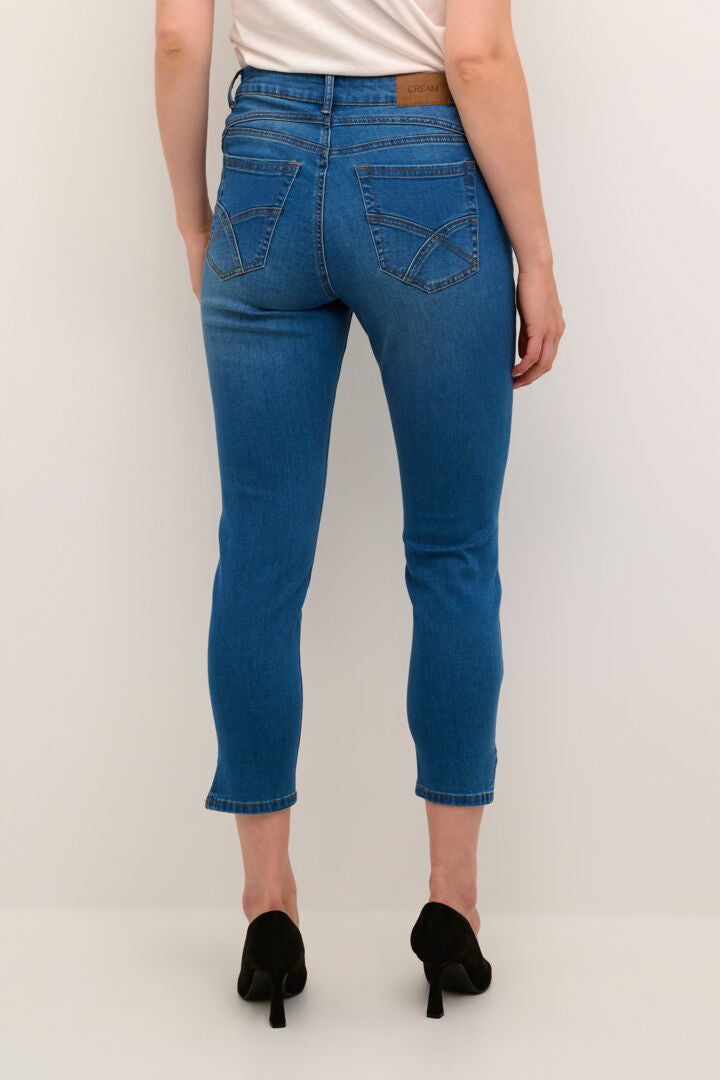 CRnomi 7/8 jeans Baiily fit Blå